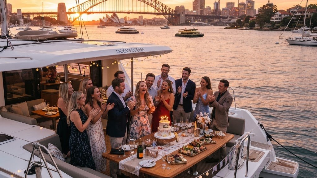 Birthday Party Catering on a Boat: Menus, BYO & Catering Packages