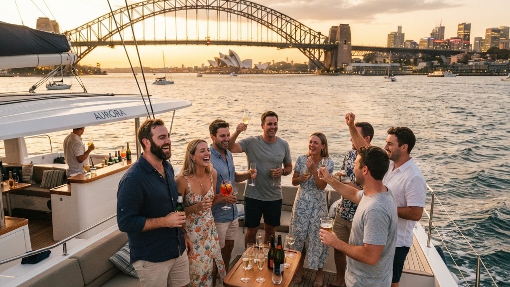 How to Plan the Ultimate Bucks Party on Sydney Harbour